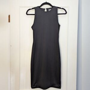 Madden NYC Stretchy Black Sheath Dress Bodycon Style Size Small